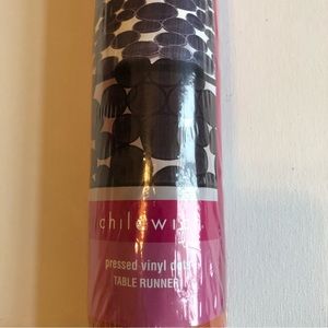 Orange Circle Table Runner